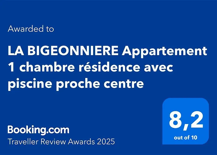 La Bigeonniere 1 Avec Piscine Proche Centre Apartmán *
